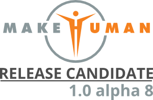 MakeHuman 1.0 alpha8rc