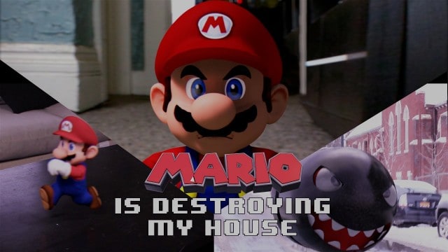 Mario is Destroying my house!