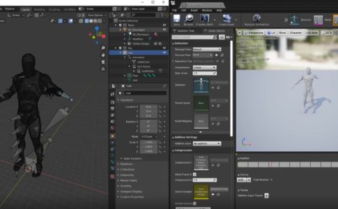 Blender Tools - EpicGamesからUnreal Engineとの連携用Blenderアドオン「Send To Unreal ...